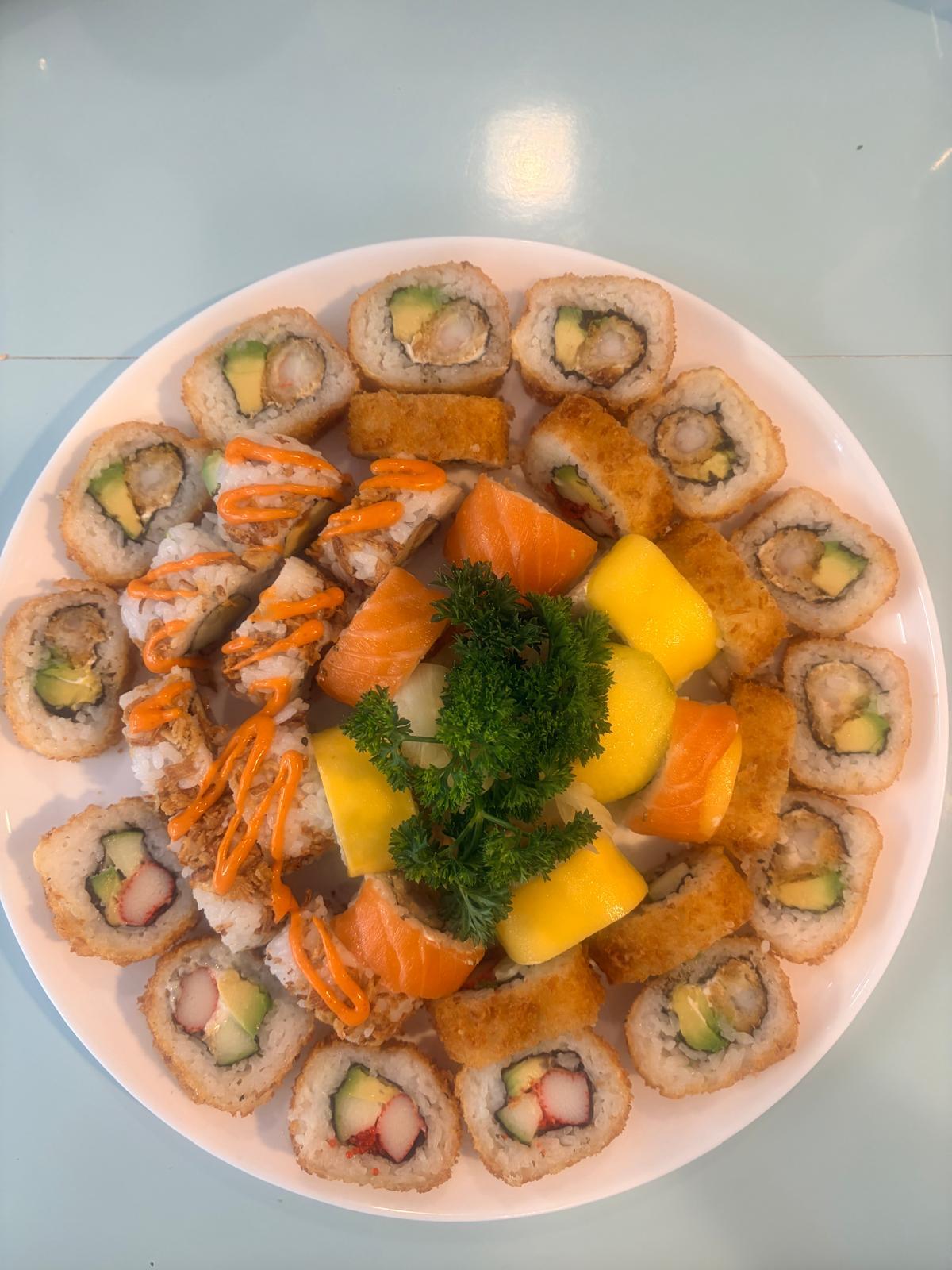 Crunchy Sushi-Platte
